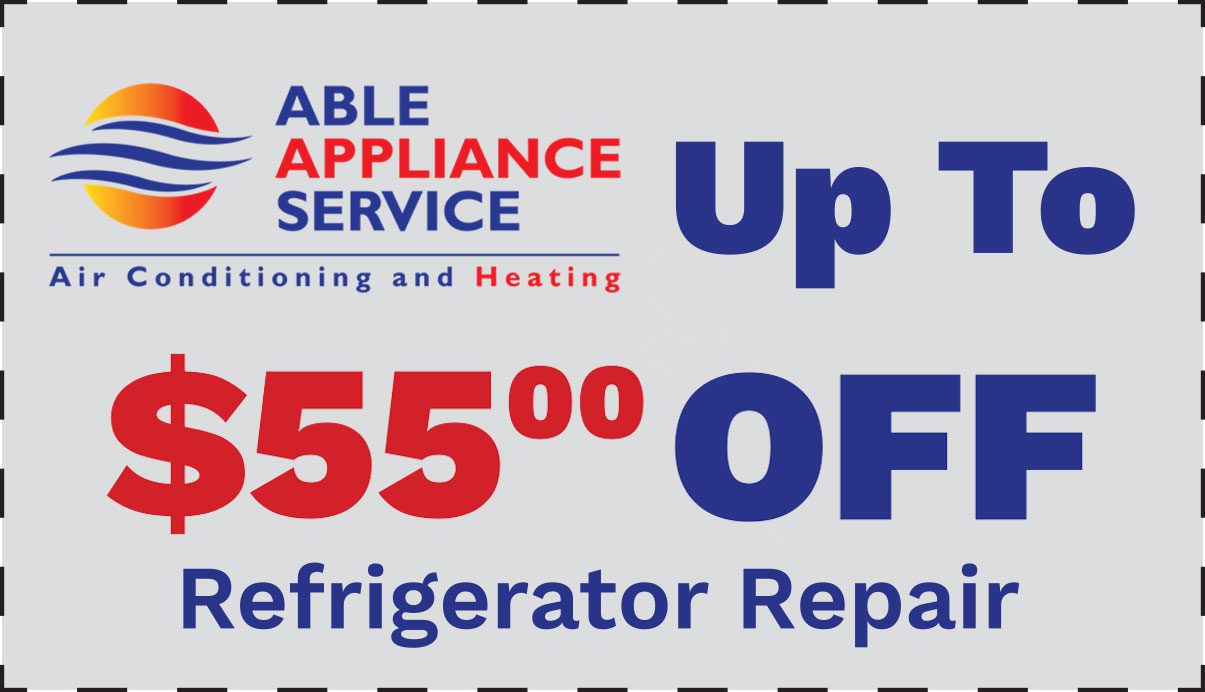 Up to $55 Off refrigerator repair